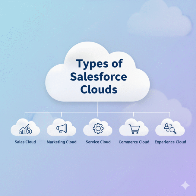 Salesforce Clouds Explained: Types & Benefits 2026