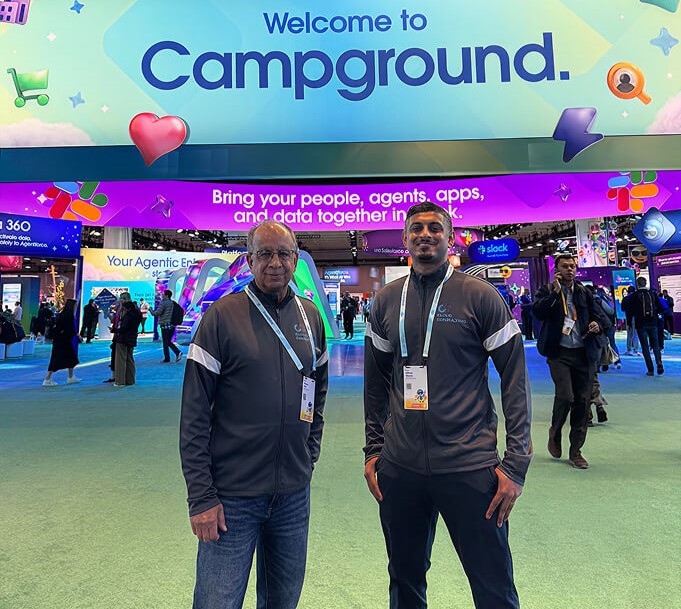 Cloud Consulting Inc. - Our dynamic duo at the iconic Dreamforce 2025.